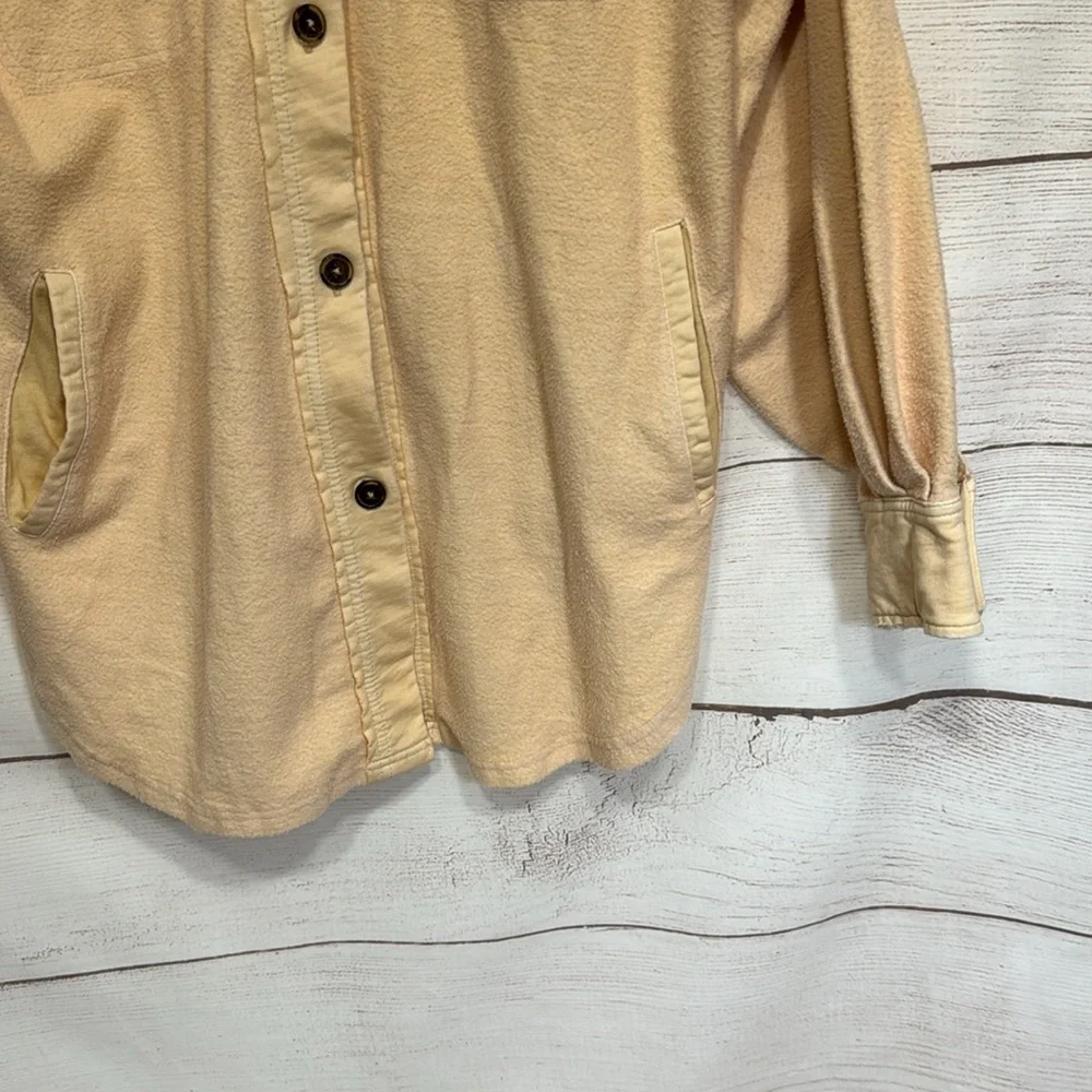 Free People Oversized Pale Pink Shacket - Picture 8 of 12